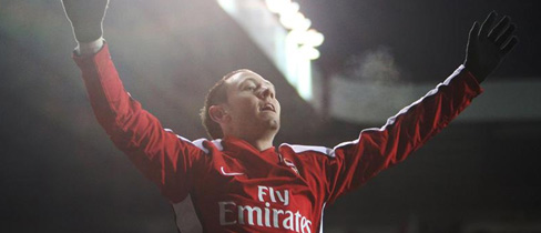 Arsenal's Rhys Murphy
